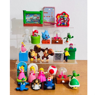 Bonecos  Mcdonald's - Super Mario  usado pode conter marcas de uso. em Oferta na Shopee