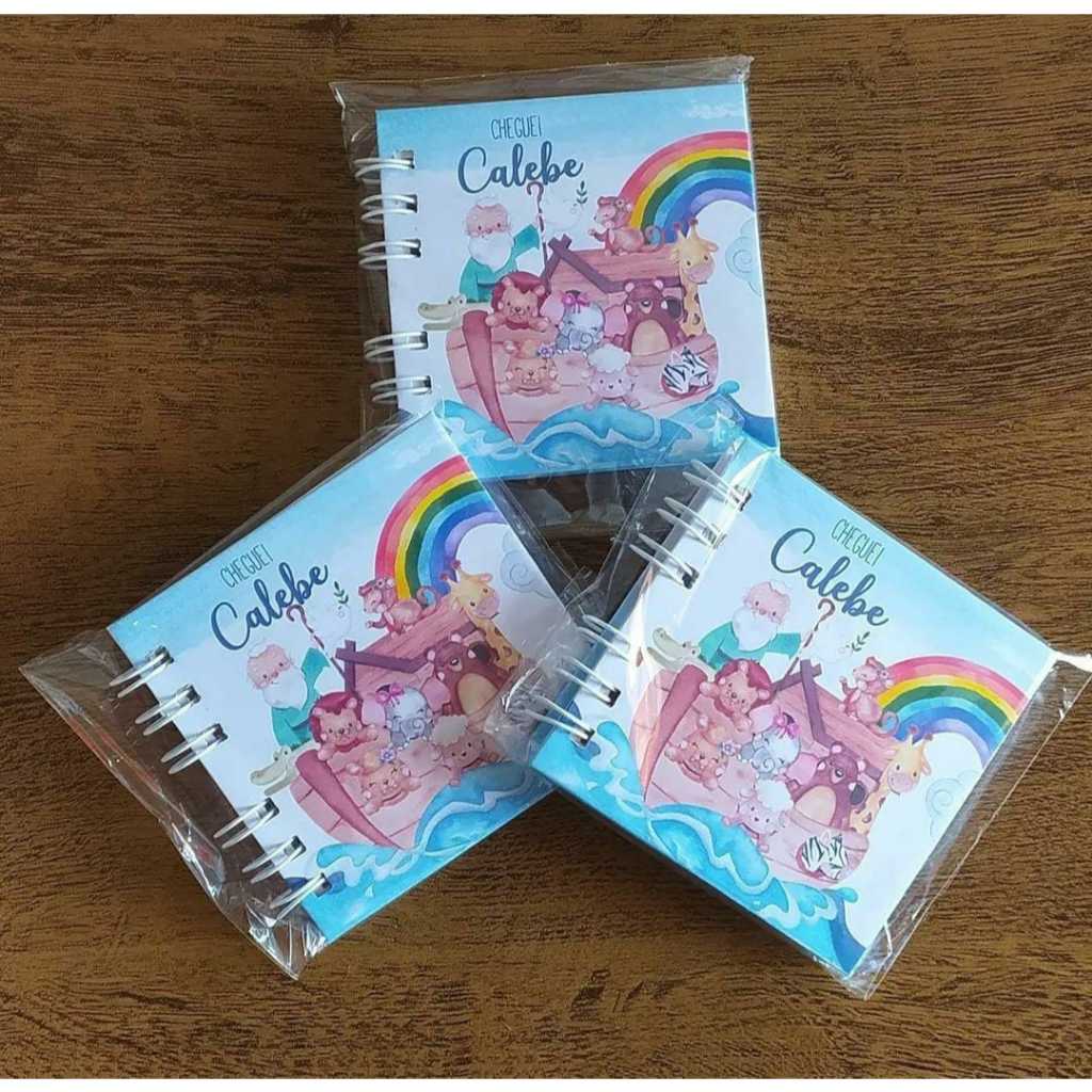 15 bloquinhos personalizados- lembrancinha | Shopee Brasil