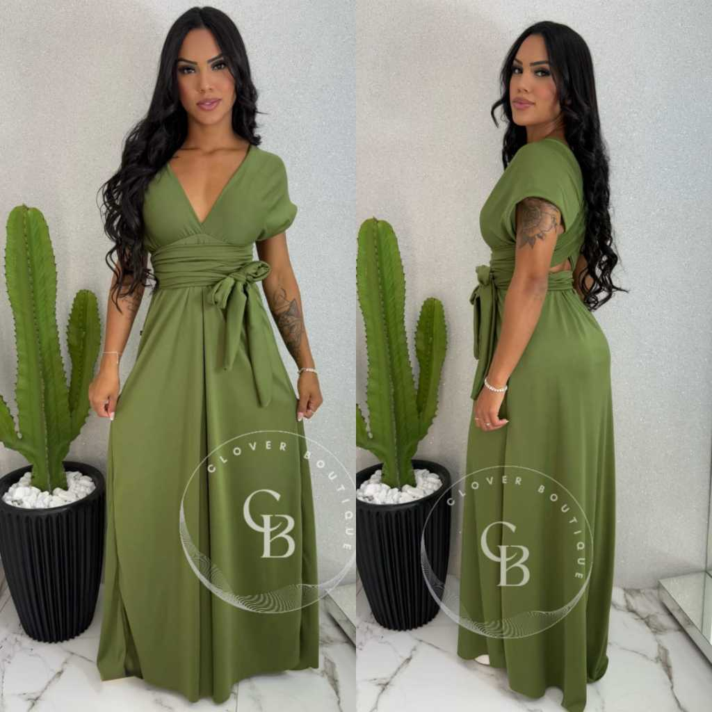 Vestido Multiformas Varias Formas De Amarrar Formaturas Madrinhas de  Casamento Noivados