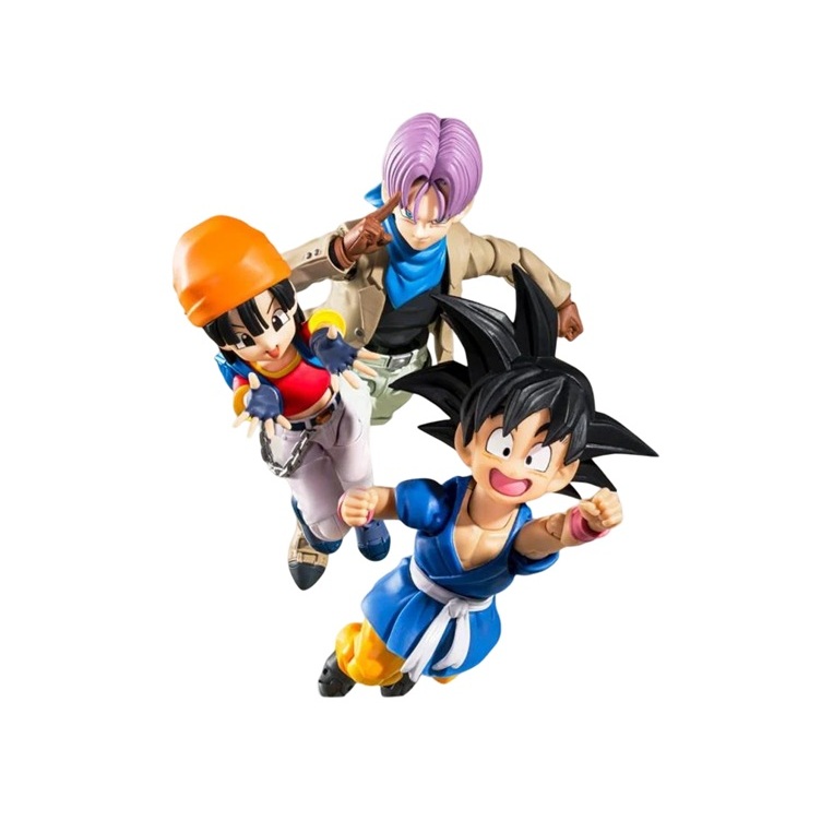 PACK GT - GOKU + PAN & GILL SET + TRUNKS (Exclusive) - Dragon Ball