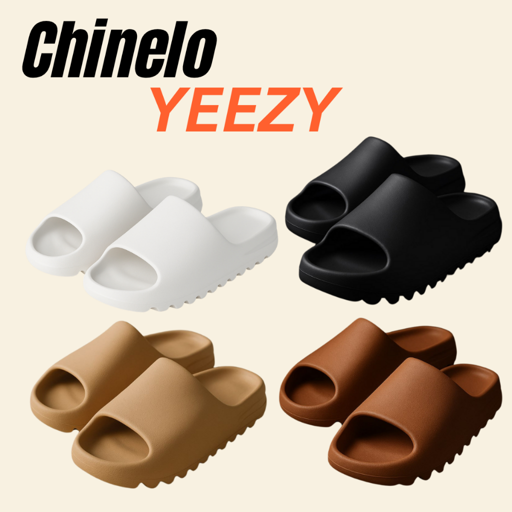 Sandlia Yeezy Casual Adulto Unissex Eva Leve Resistente e Confortvel  Ideal para o Uso Dirio | Shopee Brasil