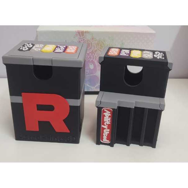 Deck Box Pokémon Tcg - Team Rocket - Cartas Pokémon- Astroprints ...