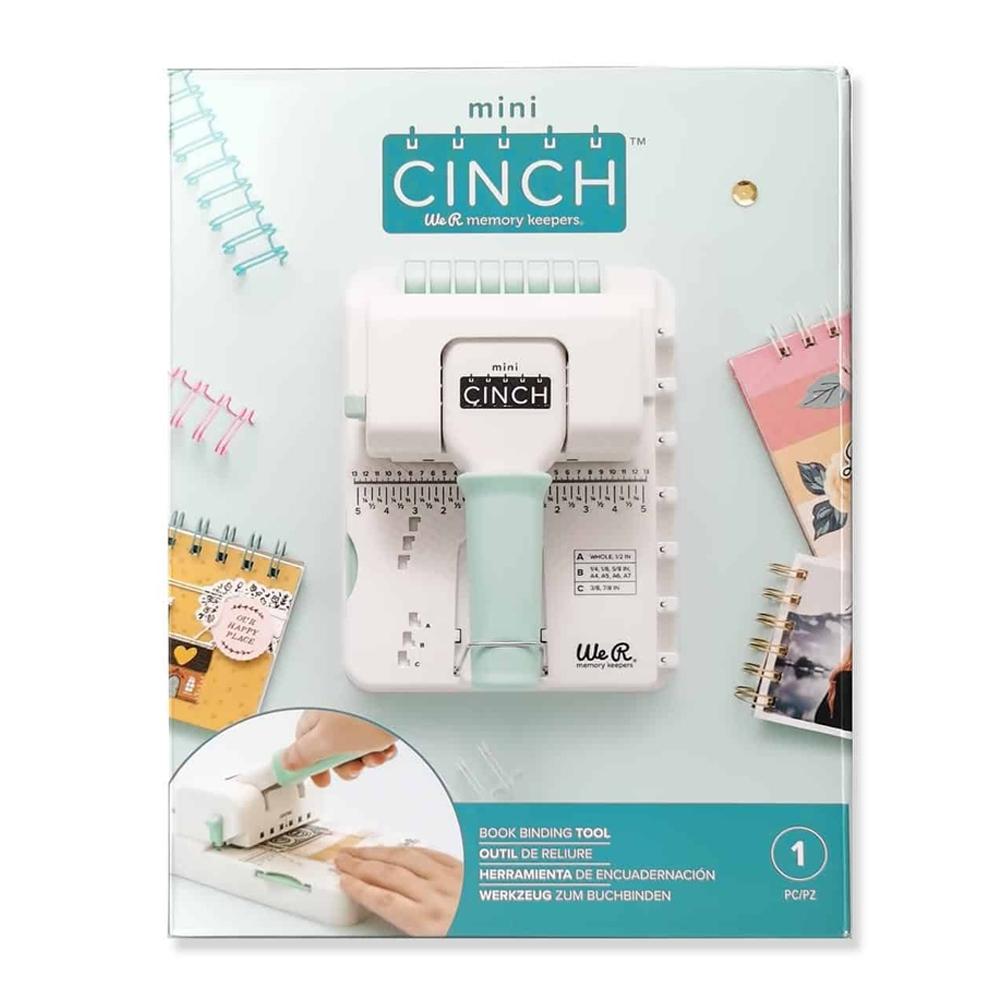 Encadernadora Mini Cinch WeR Memory Keepers Ideal para Wire-o 5/8