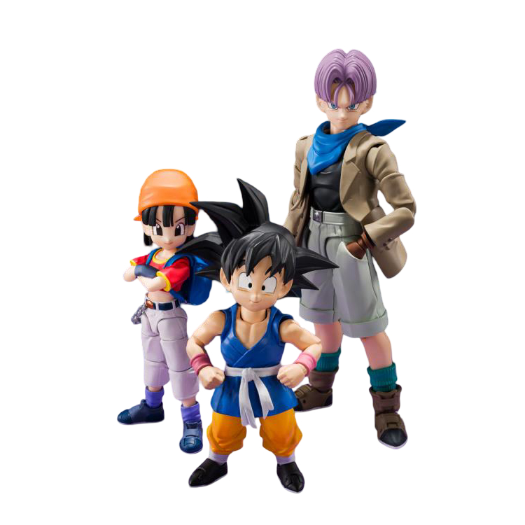 PACK GT - GOKU + PAN & GILL SET + TRUNKS (Exclusive) - Dragon Ball