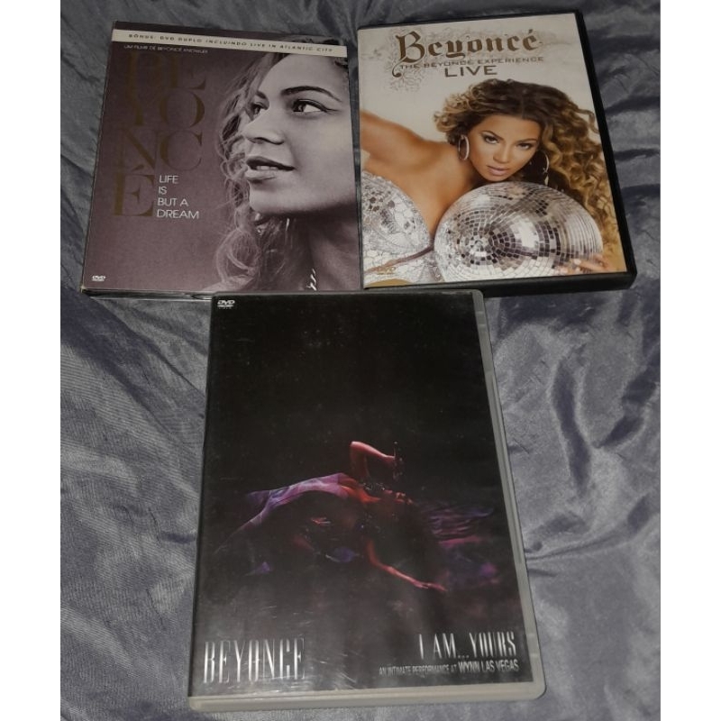 dvds Beyoncé experience,yours,life but a dream | Shopee Brasil