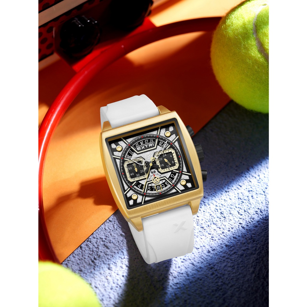 Relógio EXTRI X6076 Masculino e Feminino - Quartzo 6 Agulhas