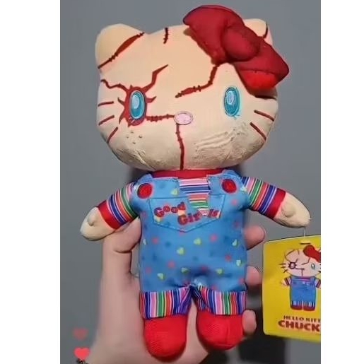 pelúcia Hello Kitty Chucky Universal Studios | Shopee Brasil
