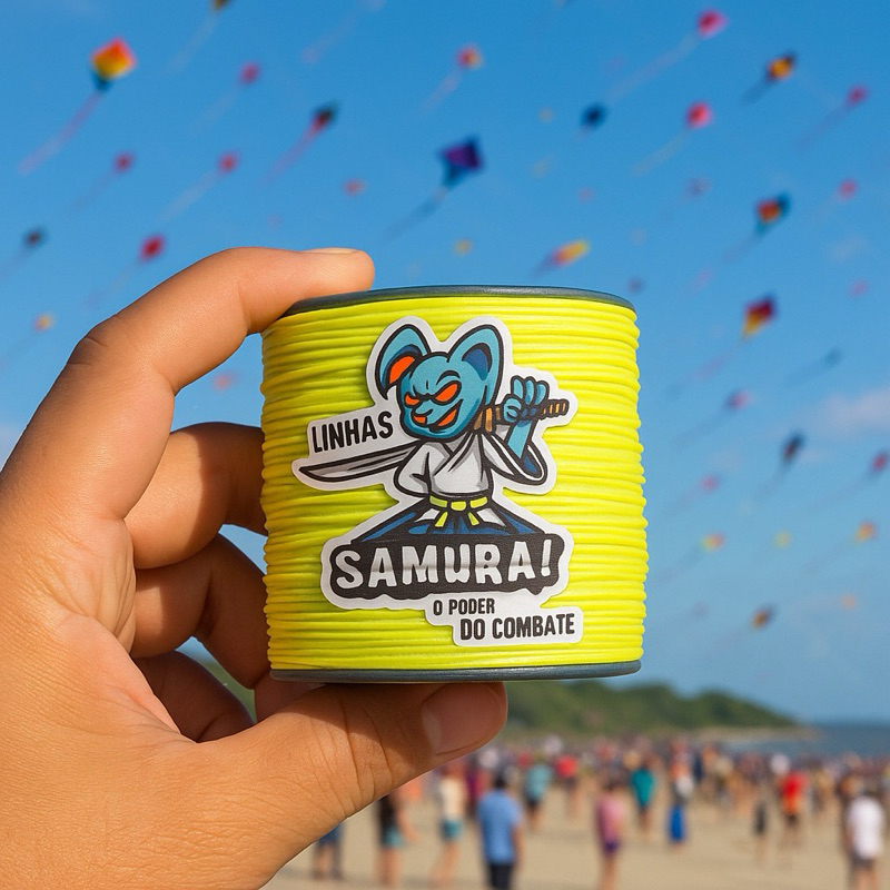 Linha de Pipa SAMURAI 0.40 500 jardas