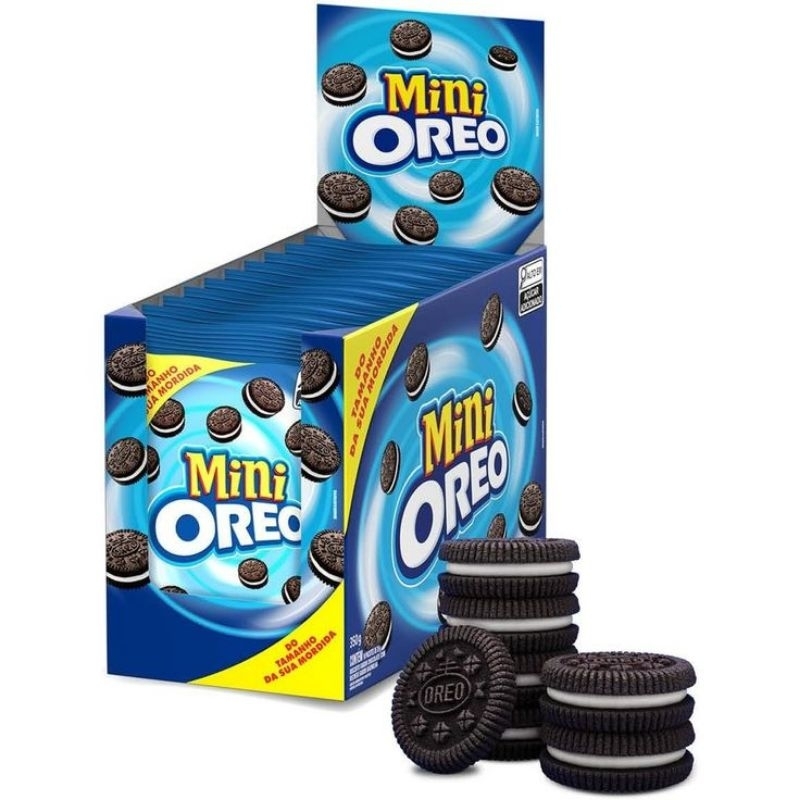 Mini Oreo Caixa com 10 unidades de 35g cada | Shopee Brasil