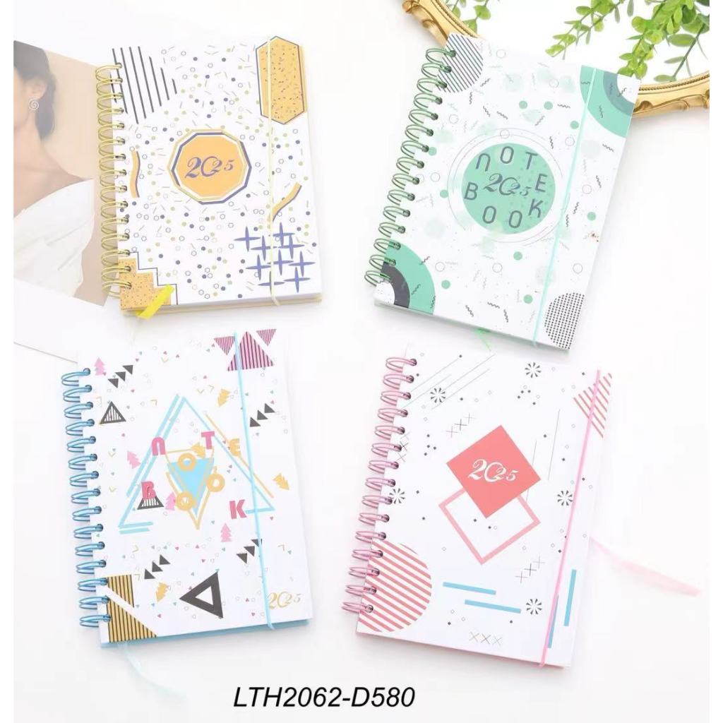 Ksriylm Agenda 2025-2026 Semainier A5 22x16 Cm Couverture Rigide Spirale - Planner Fleurs