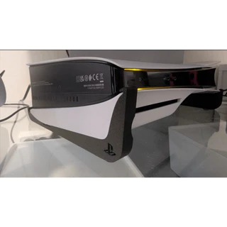 Suporte Para Play 5 Stand Base Horizontal "Deitado" Playstation Ps5 Slim - FAT C/ Disco - PS5