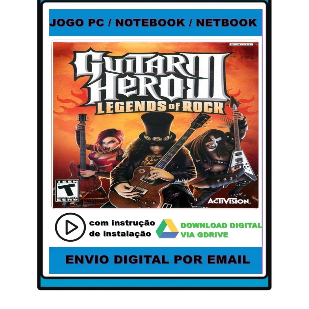Imagem do produto Guitar Hero 3 Legends of Rock - PC