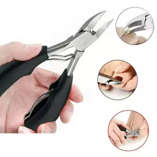 Alicate mola dupla De Cortar Unha Curvado Profissional Aço