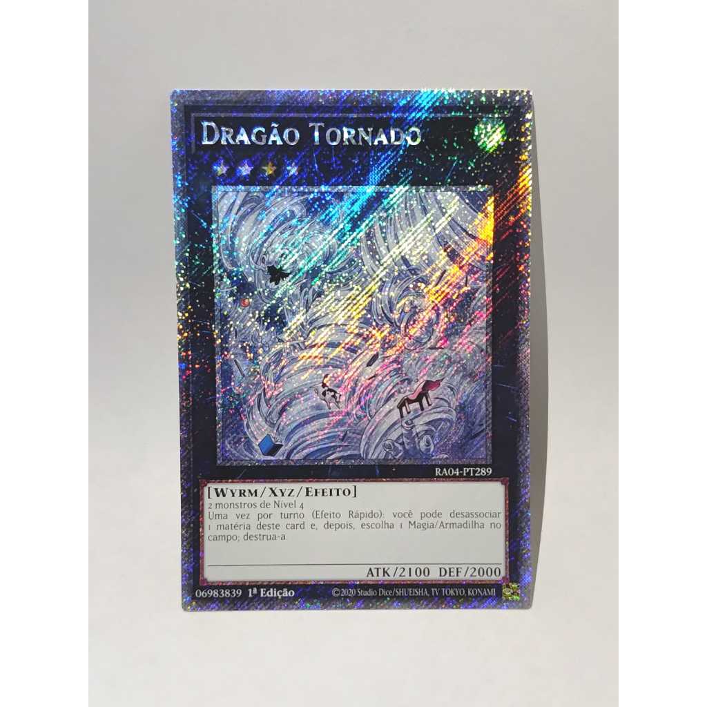 Yugioh! Dragão Tornado Platinum (RA04-PT)