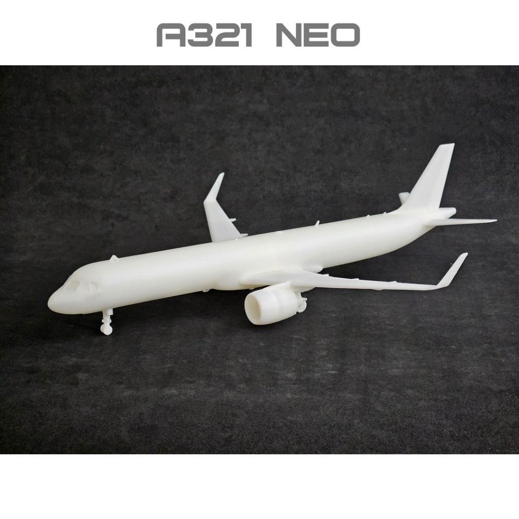 Avião Airbus A321 NEO Maquete Escala 1:144 1:100 Plastimodelo