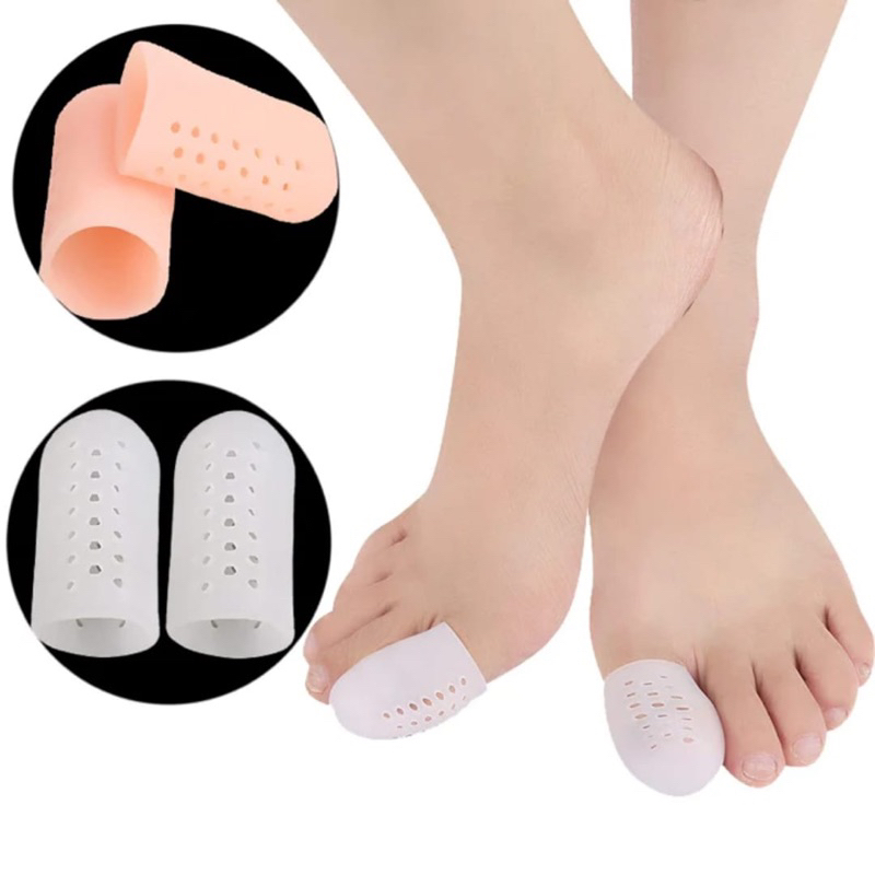 Kit 4 Dedeiras de Silicone Protetor Para Dedo Dedão do Pé | Shopee Brasil