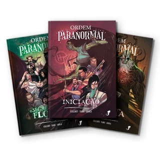 Pacote HQs Ordem Paranormal - 3 Volumes