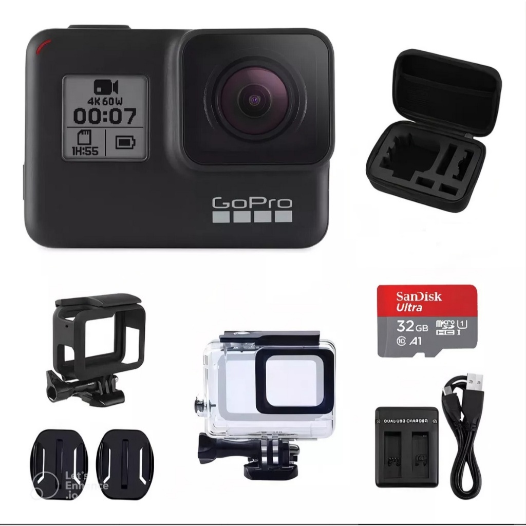 Lente Protetora GoPro HERO5/6/7 - Filtro UV Preto