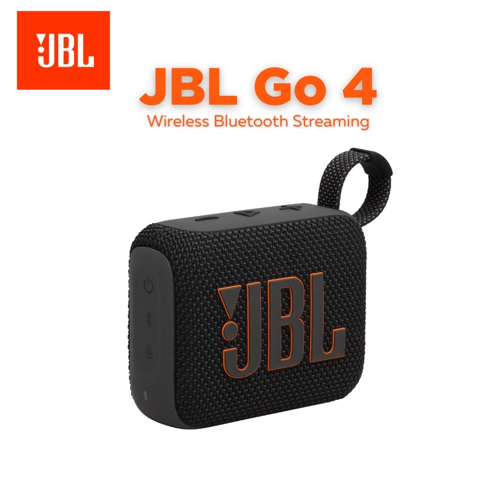 Caixa de Som Bluetooth J.B.L GO4 IPX7, À Prova d'água, Autonomia de até 7 Horas Wireless Bluetooth 5.1 Speaker Portátil