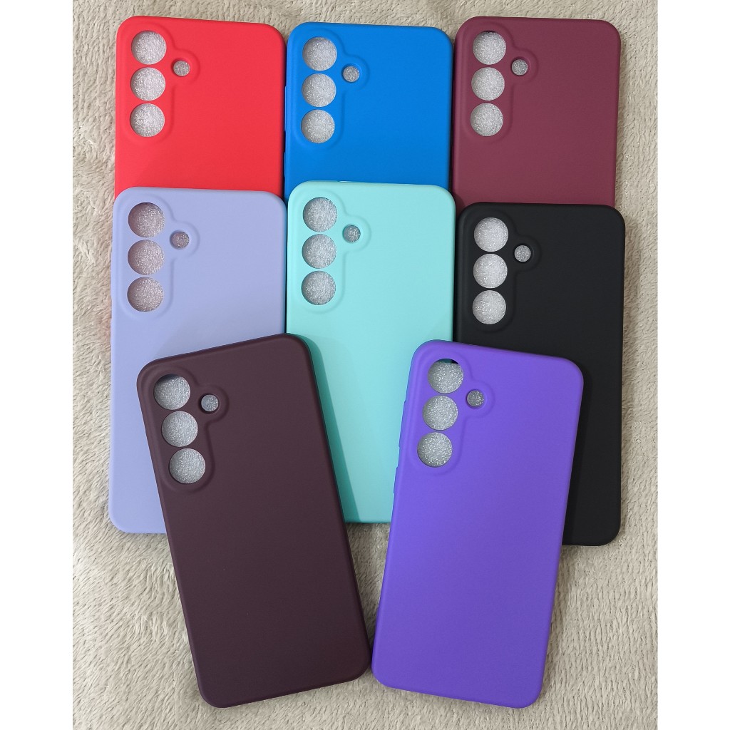 Capa S25 Capinha Case de Silicone para Samsung S 25 S25 Aveludado