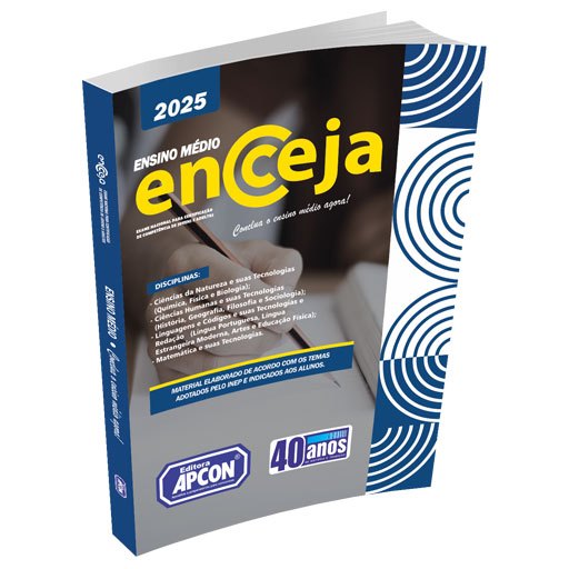 Apostila Encceja 2025 - Ensino Médio | Shopee Brasil