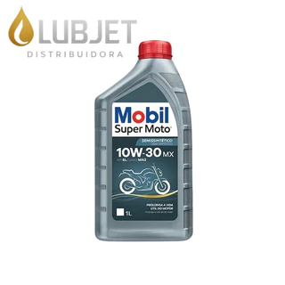 Óleo Mobil Super Moto 10W-30 MX 4T – Proteção e desempenho para sua motocicleta