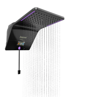 Ducha Chuveiro Eletrônico Zagonel Ducali Premium Preto 7500W 220V