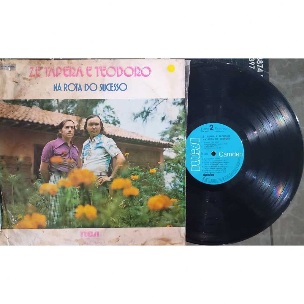 LP: ZÉ TAPERA & TEODORO - Discografia {venda Pr Unidade ou Lote