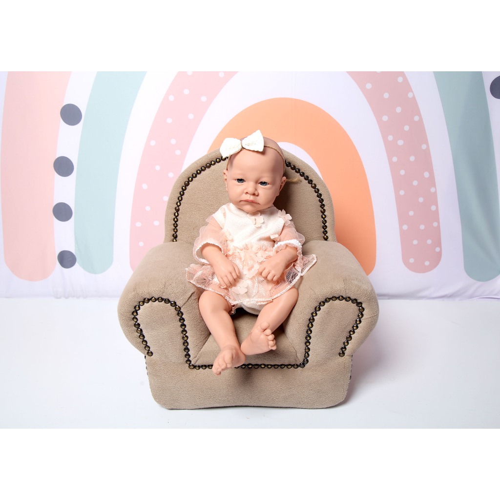 Bebê Reborn Boneca Realista Angel Em Silicone Pode Dar Banho Envio Imediato