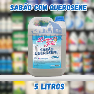 Sabão com Querosene Dona Filo 5L - Limpeza Profunda em Oferta na Shopee