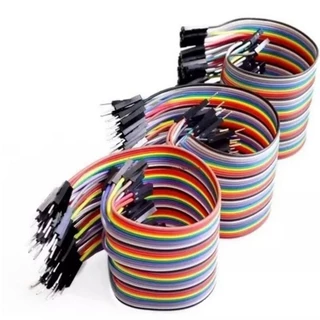 Kit Jumper 20cm 40 Peças Macho macho Arduino Cabinho Wire