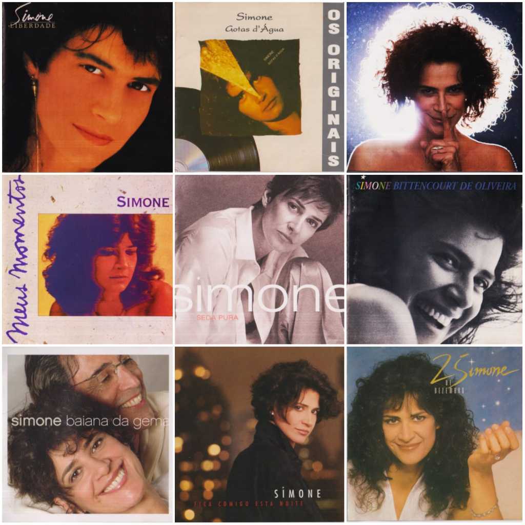 CD SIMONE LOTE COM 10 CDS ORIGINAIS | Shopee Brasil