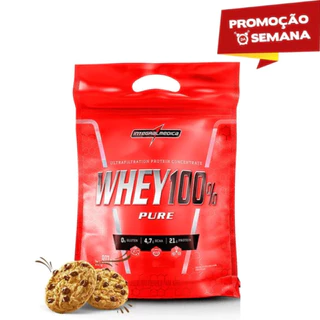 Whey 100% Pure 900g Pouch Integralmedica Refil e Pote todos sabores em Oferta na Shopee