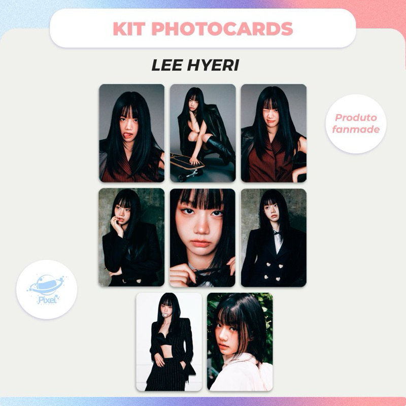 Lee Hyeri | Photocards Fanmade | Shopee Brasil