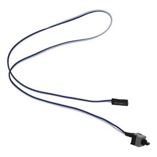 Cabo Power Sw Reset Botão On/off Interruptor Atx 55 Cm