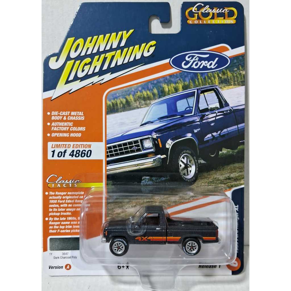 Johnny Lightning pickup 1985 Ford Ranger XL | Shopee Brasil