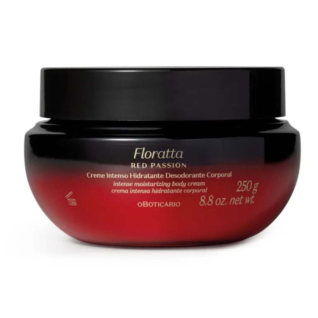 Boticário Creme Floratta Red Passion 250g em Oferta na Shopee
