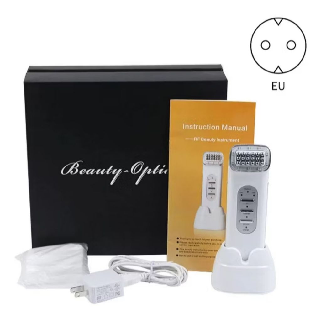 Aparelho Radio Frequência Rejuvenescimento Ativa Colágeno da Pele Facial Corporal Estética em Casa
