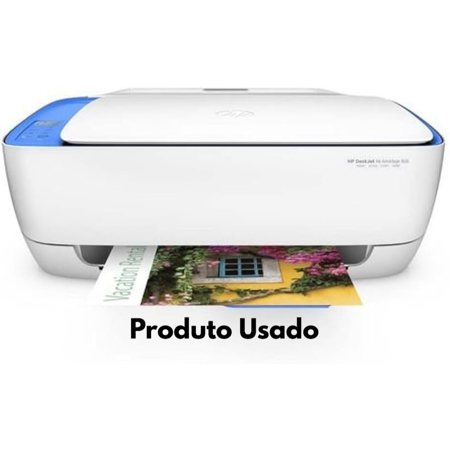 Multifuncional HP DeskJet Ink Advantage 3636 FALTANDO O CARTUCHO ...