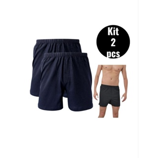 KIT 2 SAMBA CANCAO PIJAMA 100% ALGODAO SOMENTE NA COR PRETO em Oferta na Shopee