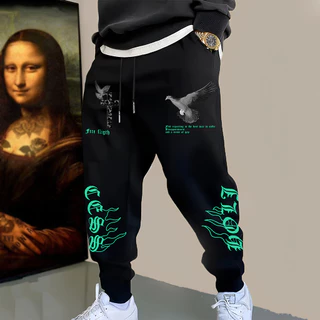 Calça Moletom Masculina Inverno Estilosa Moda Aveludado Versatil em algodao