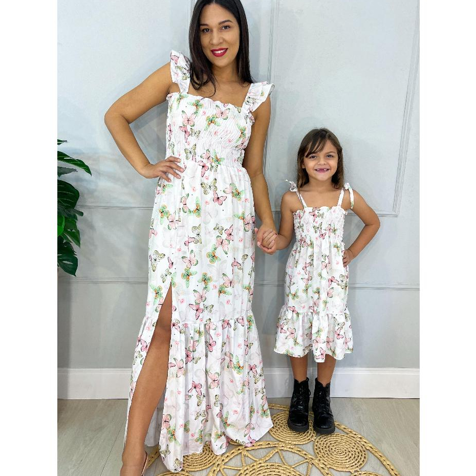 Vestido Xadrez Vestido Gode Mae E Filha Vestido Mãe E Filha Kit
