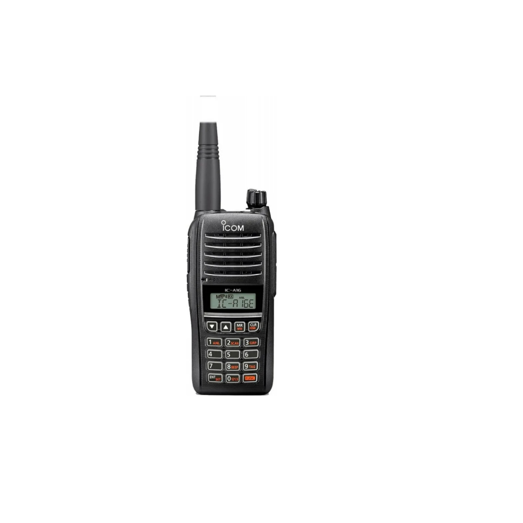 Icom Aviação Ic-a16 Transceptor Portátil Aeronáutico 6w | Shopee Brasil