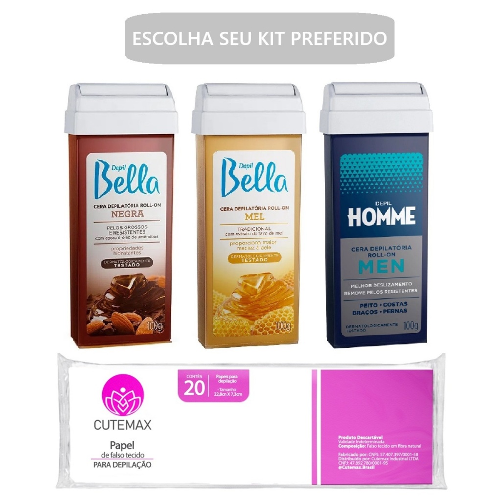 Depilação Cera Depilatoria Barata Cera Quente Roll On Em Promoção
