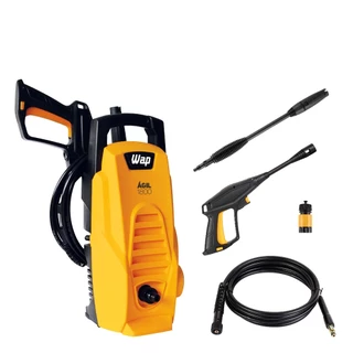 Lavadora De Alta Pressão Com Trava De Segurança Ágil 1800 1300psi 1400w Wap