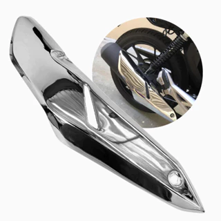 Protetor Escapamento Escape CB Twister 250 Titan Fan 150 160 Cromado em Oferta na Shopee