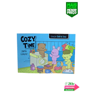 Livro Infatil Colorir Desenhar Atividades Aprender Pintar Bobbie Goods (AZUL) em Oferta na Shopee