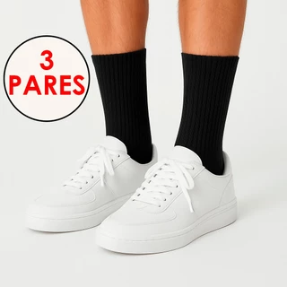 Kit 3 Pares Meias Lupo Cano Alto Longo Original Sport Meia Em Algodão Grossa Frio Confortável Masculina Feminina em Oferta na Shopee