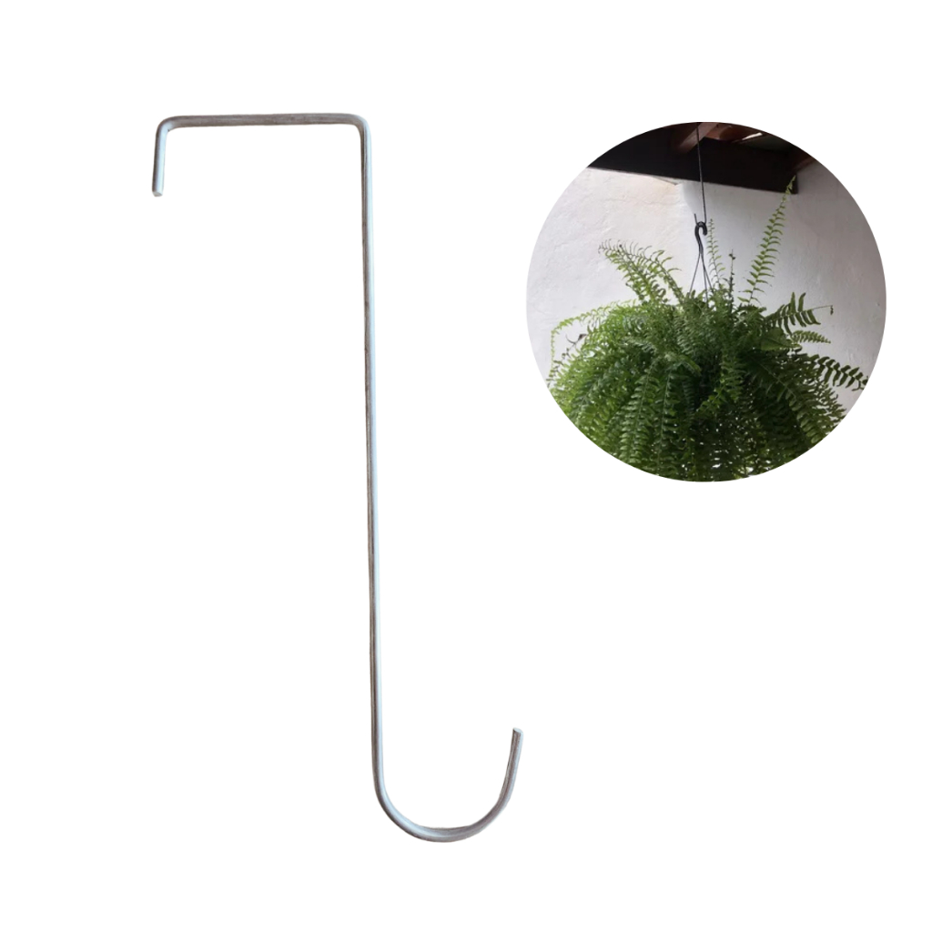 6/12 Ganchos para Caibro pendurar vasos plantas jardim gaiolas roupas ...