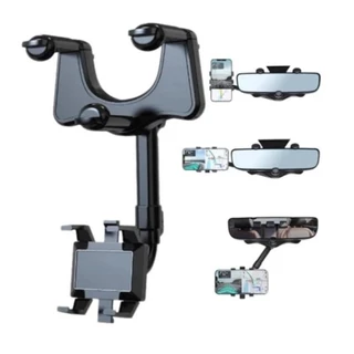 Suporte Espelho Retrovisor Central Para Celular Extensível Giro 360º 4708